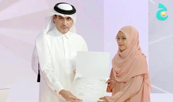 Membanggakan! Qariah Cilik asal Samarinda, Alfia Rahmah Raih Prestasi di MTQ Internasional Qatar