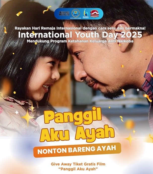 Yuk Ikutan! BNN Kota Bontang Bagikan Tiket Gratis Nonton Film “Panggil Aku Ayah”