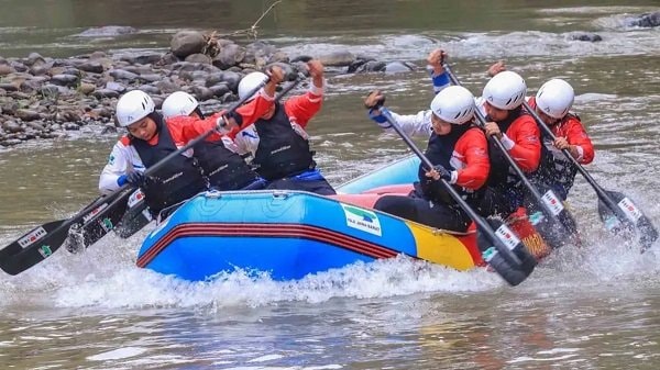 Persiapan Atlet Arung Jeram Kaltim PON 2024