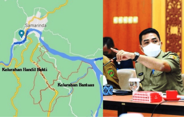 Batas Wilayah Bantuas-Handil Bakti Samarinda Bermasalah