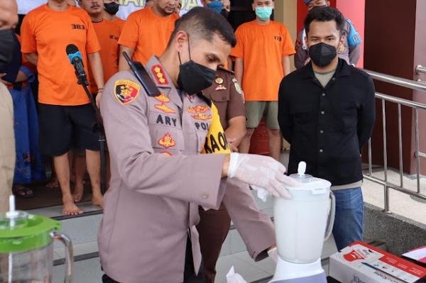 Polresta Samarinda Ringkus 19 Pengedar Narkoba Sepanjang Oktober 2022