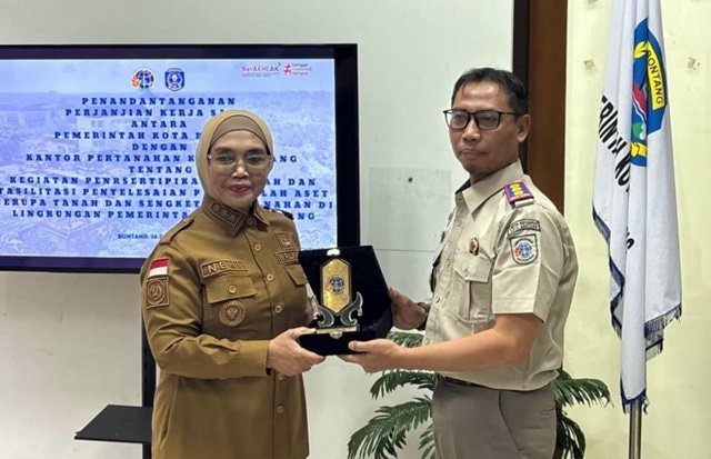 Perkuat Sinergi, Pemkot Bontang Jalin PKS dengan BPN/ATR