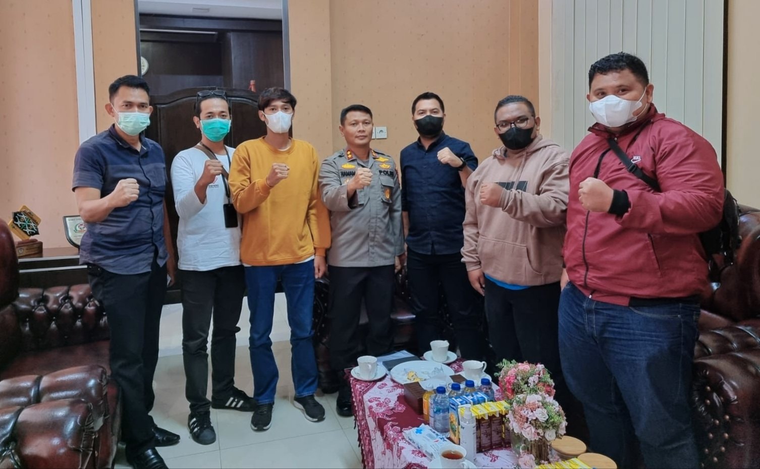 Edukasi Masyarakat Tangkal Hoax, Kapolres Dukung Pekan Pers Bontang