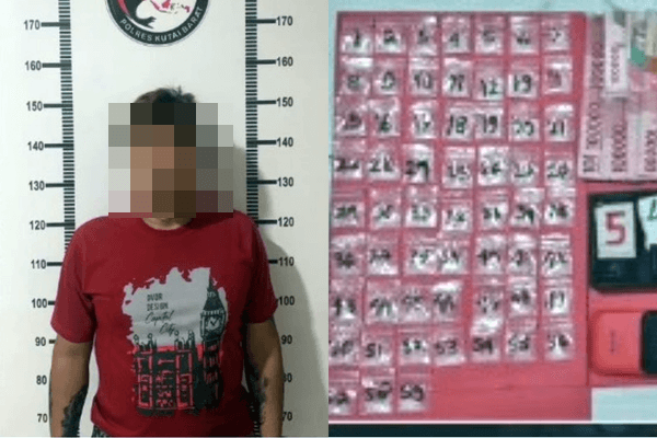 16 Gram Sabu dan Rp19 Juta Disita dari Rumah di Kampung Jambuk Kubar
