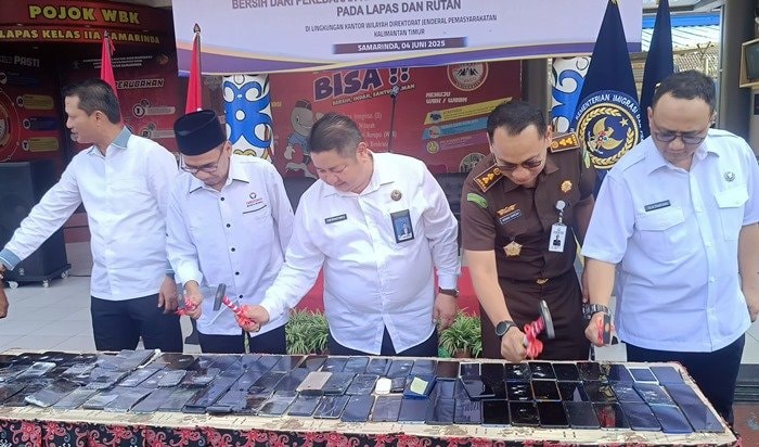 Perang Lawan Narkoba dan Ponsel Ilegal, Kanwil PAS Kaltim-Kaltara Tak Mau Kompromi