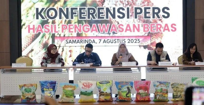 9 Merek Beras Premium di Kaltim Tak Sesuai SNI, Mulai dari Sania hingga Rojo Lele