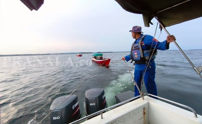 Kapal Rusak di Tengah Laut, Tujuh Nelayan Bontang Akhirnya Selamat