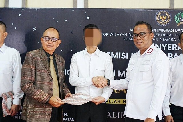 26 Warga Binaan Rutan Balikpapan Terima Remisi Natal 2025, Satu Langsung Bebas