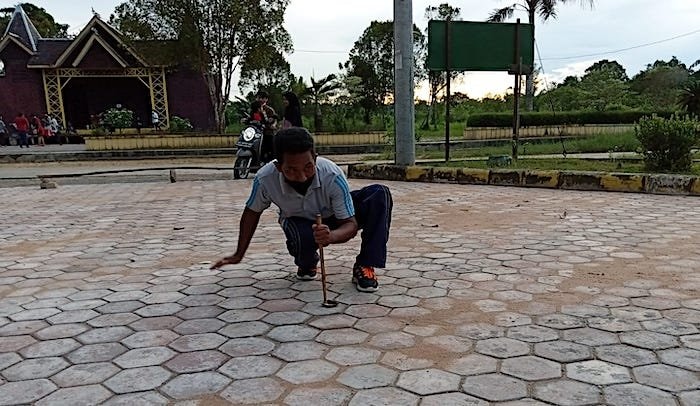 Geliat Olahraga Tradisional di Guntung saat Pandemi