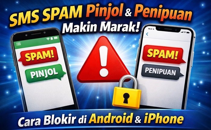 SMS Spam Pinjol hingga Penipuan Makin Marak, Ini Cara Memblokirnya di Android dan iPhone