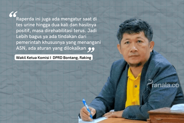 Raperda Narkotika Juga Sasar ASN Bontang