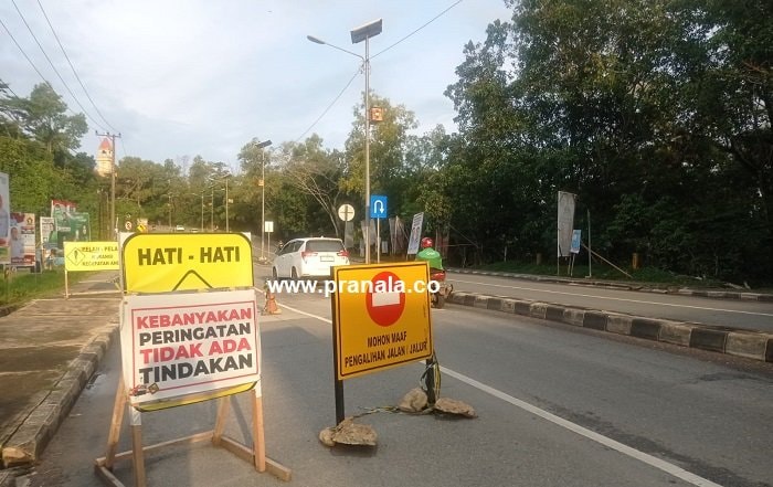 Jalan Cipto Mangunkusumo Rusak, Pemkot Bontang Anggarkan Rp1,9 Miliar
