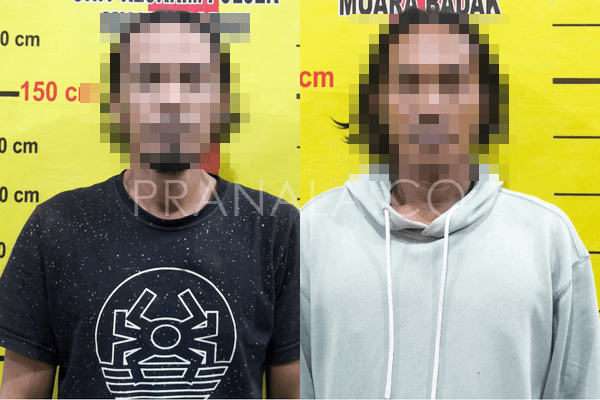 Polres Bontang Ringkus Dua Pencuri Besi Pembangunan Sekolah