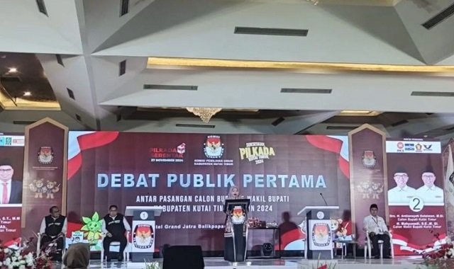 Debat Pertama Paslon Bupati Kutai Timur, Siapa yang Punya Program Paling Menarik?