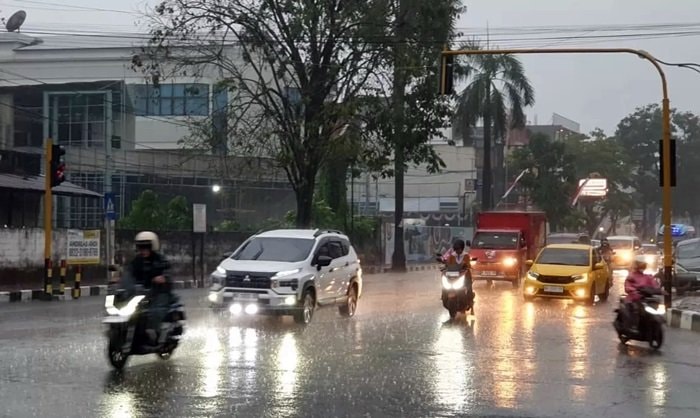 Cuaca Kaltim Sepekan ke Depan, Hujan Masih Dominan