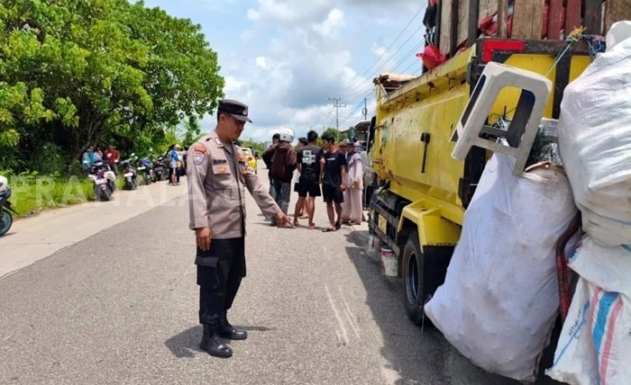 Nyalip Lewati Marka, Fortuner dan Jupiter Z Bertabrakan di Kota Bangun Kukar, Satu Orang Tewas