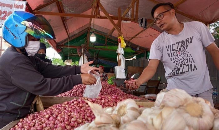 Cuaca Pengaruhi Harga Sembako di Bontang