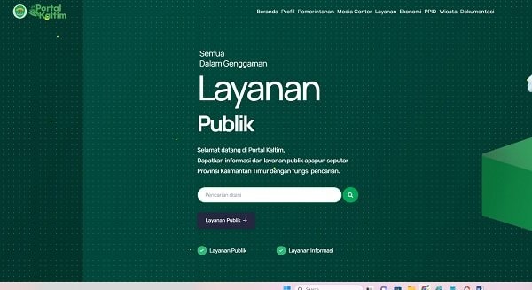 Pemprov Kaltim Rebranding Website Resmi jadi Portal Kaltim