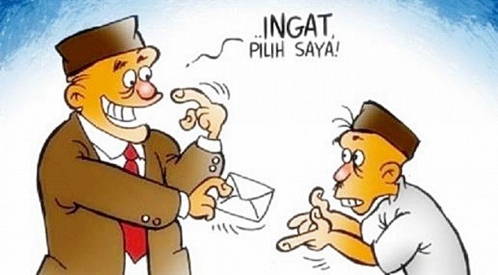 Hinanya Politisi Bermain Politik Uang