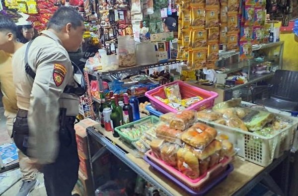 Polres Bontang Razia Toko, Temukan Minuman Keras Tanpa Izin