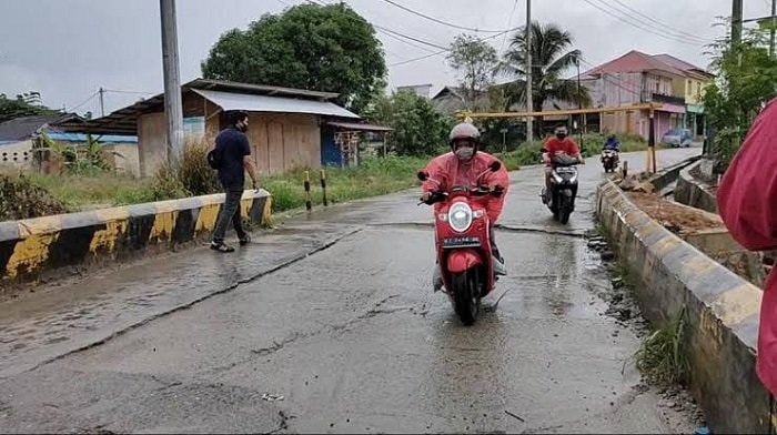 Setelah Gagal Dapat DAK, Renovasi Pondasi Jembatan Jalan Pontianak Dikucur Pakai Bankeu