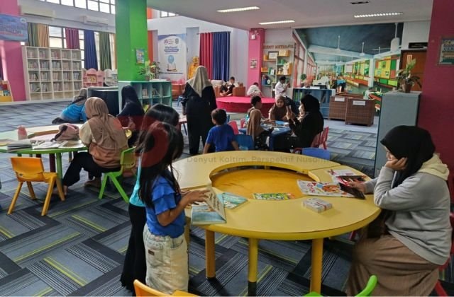 Liburan Anak Lebih Bermakna, Perpustakaan Bontang Diserbu 358 Pengunjung