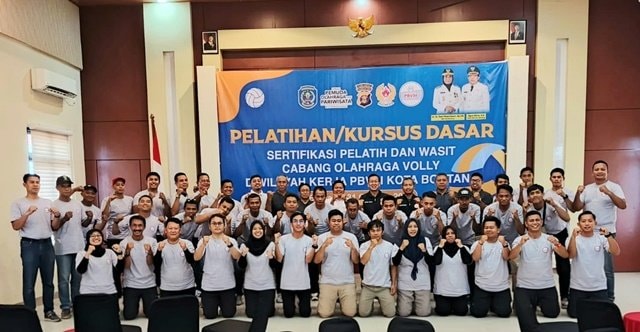 PBVSI Bontang Gelar Kursus Sertifikasi Pelatih dan Wasit Voli, Cetak SDM Profesional untuk Prestasi