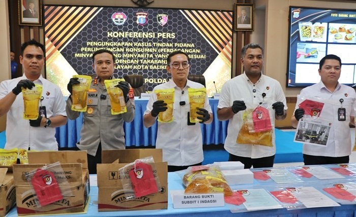 Minyakita Tak Sesuai Takaran, Polda Kaltim Tetapkan Direktur Perusahaan Tersangka