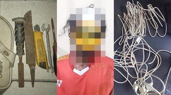 Rusak Gembok Ruko Pakai Linggis, Pria di Balikpapan Ini Ditangkap Basah Warga