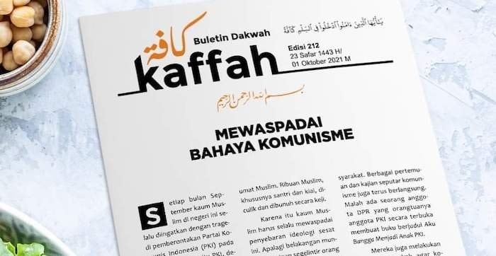 Buletin Dakwah Kaffah Edisi 212: Mewaspadai Bahaya Komunisme