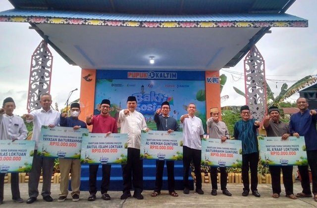 Rayakan HUT ke-48, Pupuk Kaltim Salurkan Baksos Rp410 Juta untuk Masyarakat Bontang