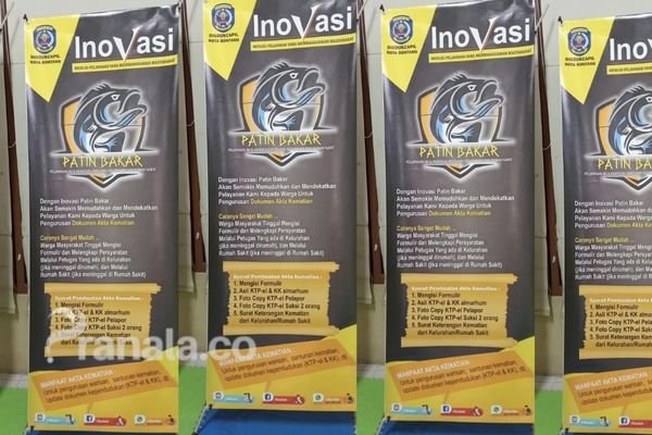 Patin Bakar; Urus Akta Kematian di Bontang Kian Mudah