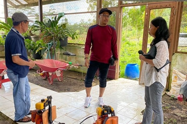 Pojok Baca di Taman PKK Bontang Lestari Mulai Dibenahi
