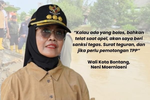 Bolos Usai Lebaran? Siap-Siap Kena Teguran dan Potongan TPP dari Wali Kota Bontang