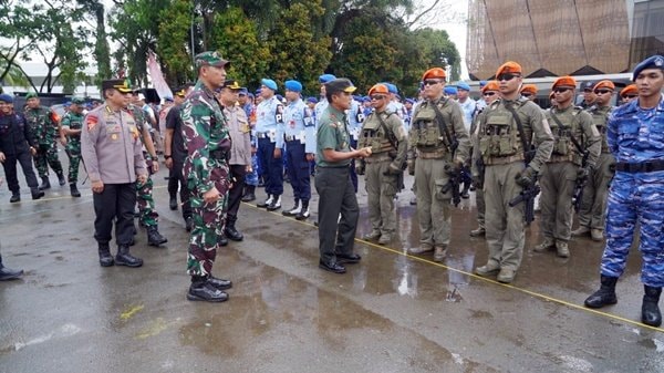 Korem 091/ASN Gelar Apel Pengamanan VVIP Sambut Kunjungan Wapres RI di Samarinda