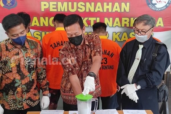 Sabu 2,94 Gram Diblender, Hasil Tangkapan di Tiga Lokasi