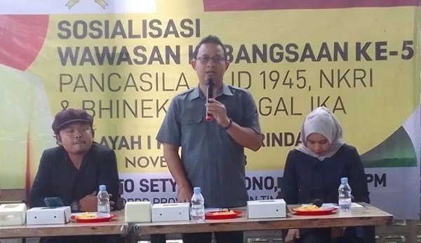 Sapto Setyo Ingatkan Pentingnya Wawasan Kebangsaan kepada Warga Samarinda Utara