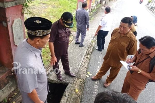 DPRD Bontang Minta Trotoar Rusak di Jalan WR Soepratman Segera Diperbaiki