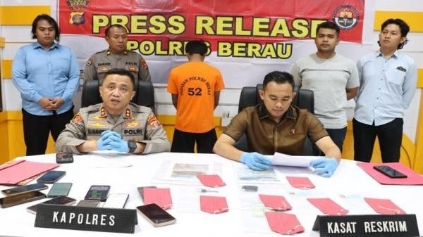 Sindikat Penggelapan Mobil Rental Dibekuk, Polres Berau Tangkap 2 Orang, Satu DPO