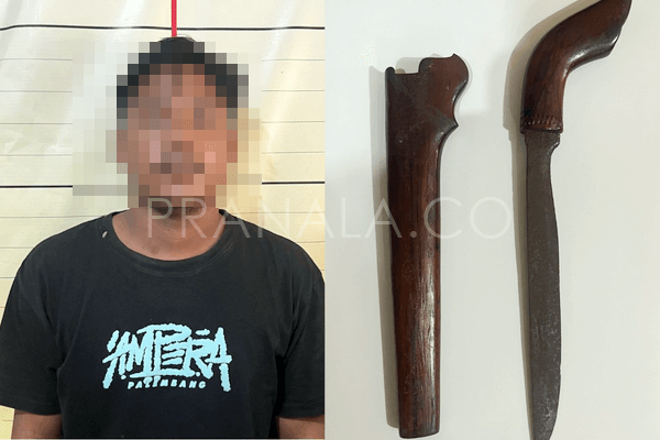 Bawa Badik di Tengah Malam, Pemuda 19 Tahun di Bontang Diciduk Polisi