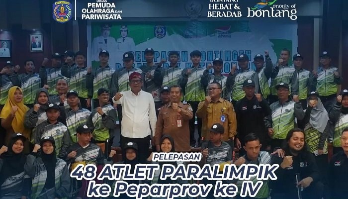 VIDEO: 46 Atlet Paralimpik Bontang Beradu ke Peparprov ke IV