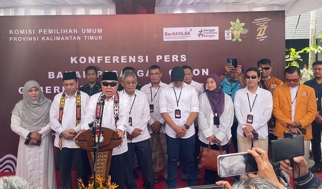 Isran Noor-Hadi Mulyadi Resmi Mendaftar di KPU Kaltim, Siap Lanjutkan Kepemimpinan di Pilgub 2024