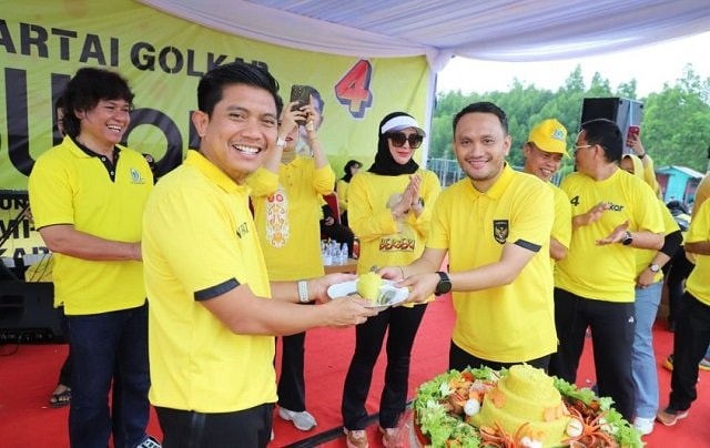Golkar Bontang Meriahkan HUT ke-60, Andi Faizal Tegaskan Pentingnya Kolaborasi dan Kekompakan Kader