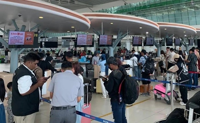 Mengurai Antrean Panjang, Bandara SAMS Sepinggan Balikpapan Ubah Sistem Check-in