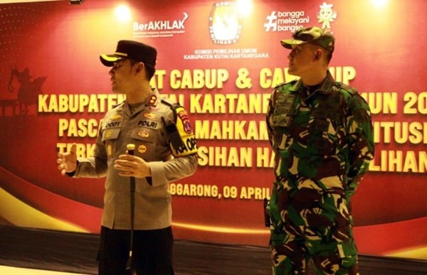 Debat Publik PSU Kukar Dikawal Ketat, Tiga Paslon Adu Gagasan