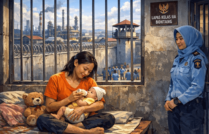 Cerita Ibu Narapidana di Lapas Bontang: Melahirkan dan Menyusui di Penjara