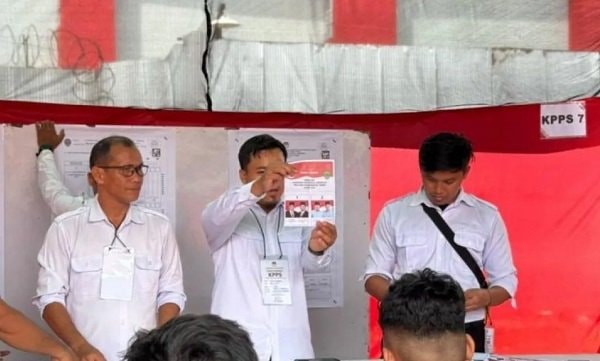 Partisipasi Pemilih di Lapas Balikpapan Capai 100 Persen