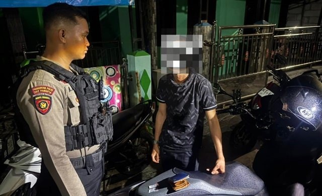 Keciduk Polisi saat Patroli, Pria Balikpapan Kedapatan Sembunyikan Sabu di Kantong Celana