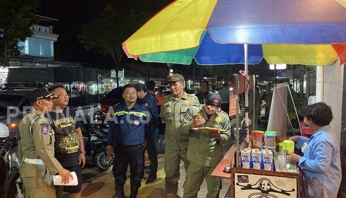 Satpol PP Bontang Tertibkan PKL Berjualan di Trotoar, 9 Pedagang Terjaring