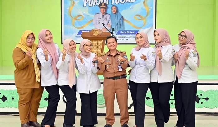 Suasana Haru Warnai Pisah Kenang Camat Bontang Selatan, Kamsal Purna Tugas